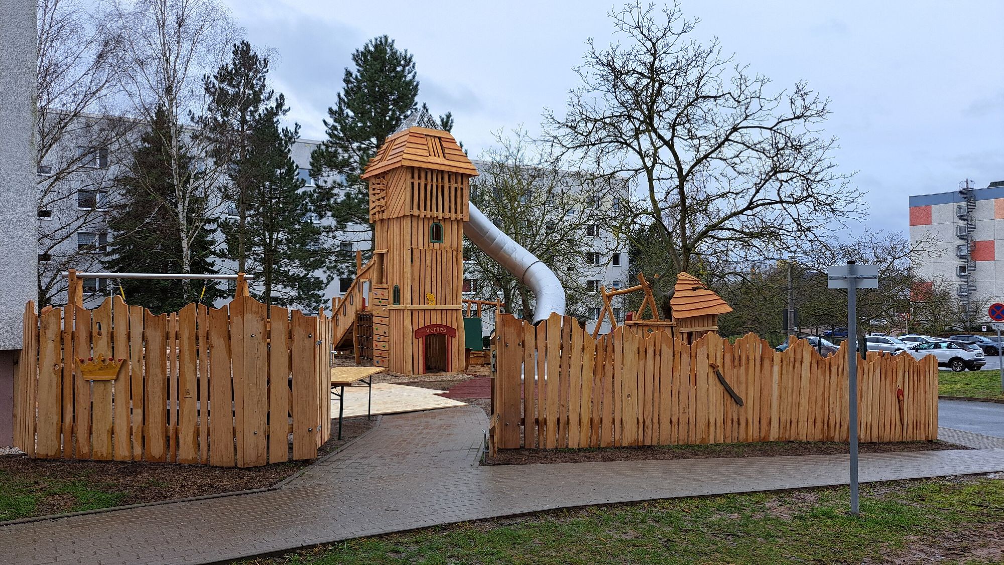 Spielplatz Lobdeburg in Jena
