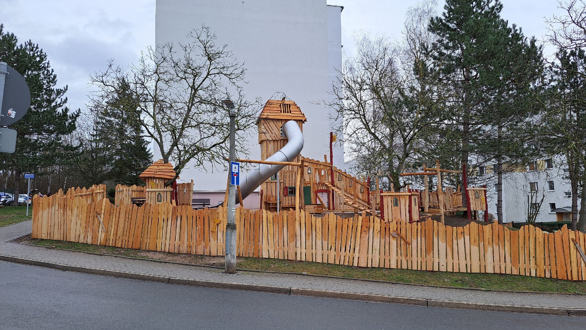 Spielplatz Lobdeburg in Jena