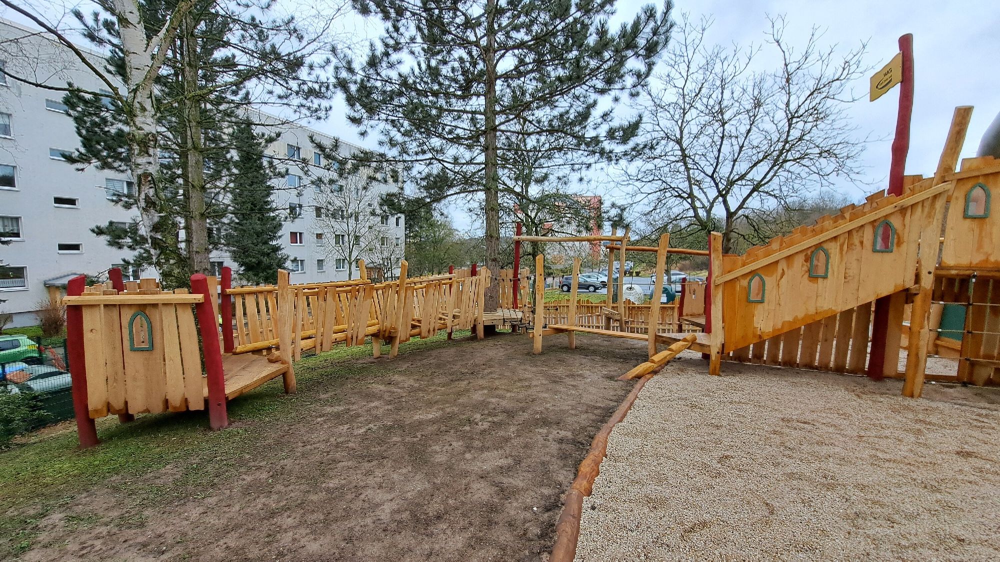 Spielplatz Lobdeburg in Jena