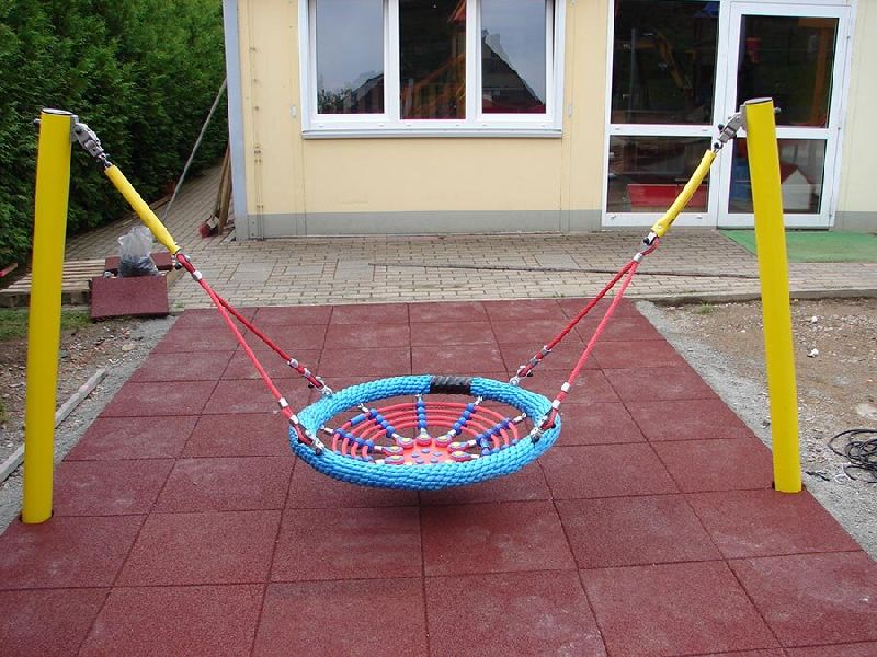 Korbschaukel für Kleinkinder, Stahl