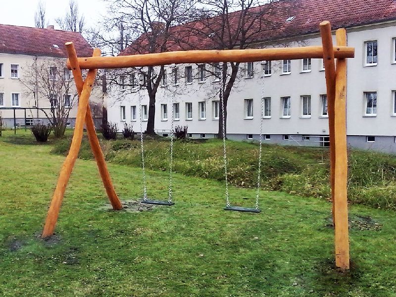 Doppelschaukel, Robinie