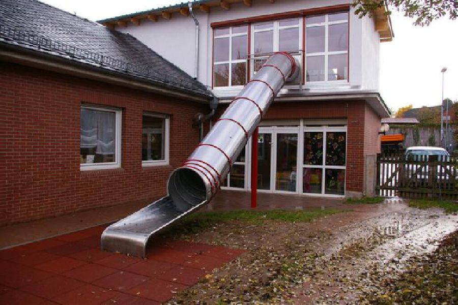 Röhrenrutsche Kindergarten Bad Kreuznach