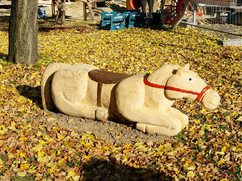 Pferd, liegend